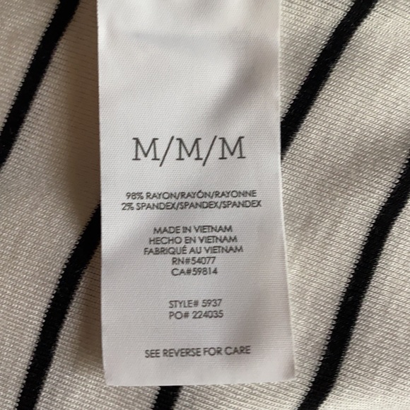 Cabi ATC BBQ Tank, striped sleeveless tank top, style 5937 - Picture 8 of 8